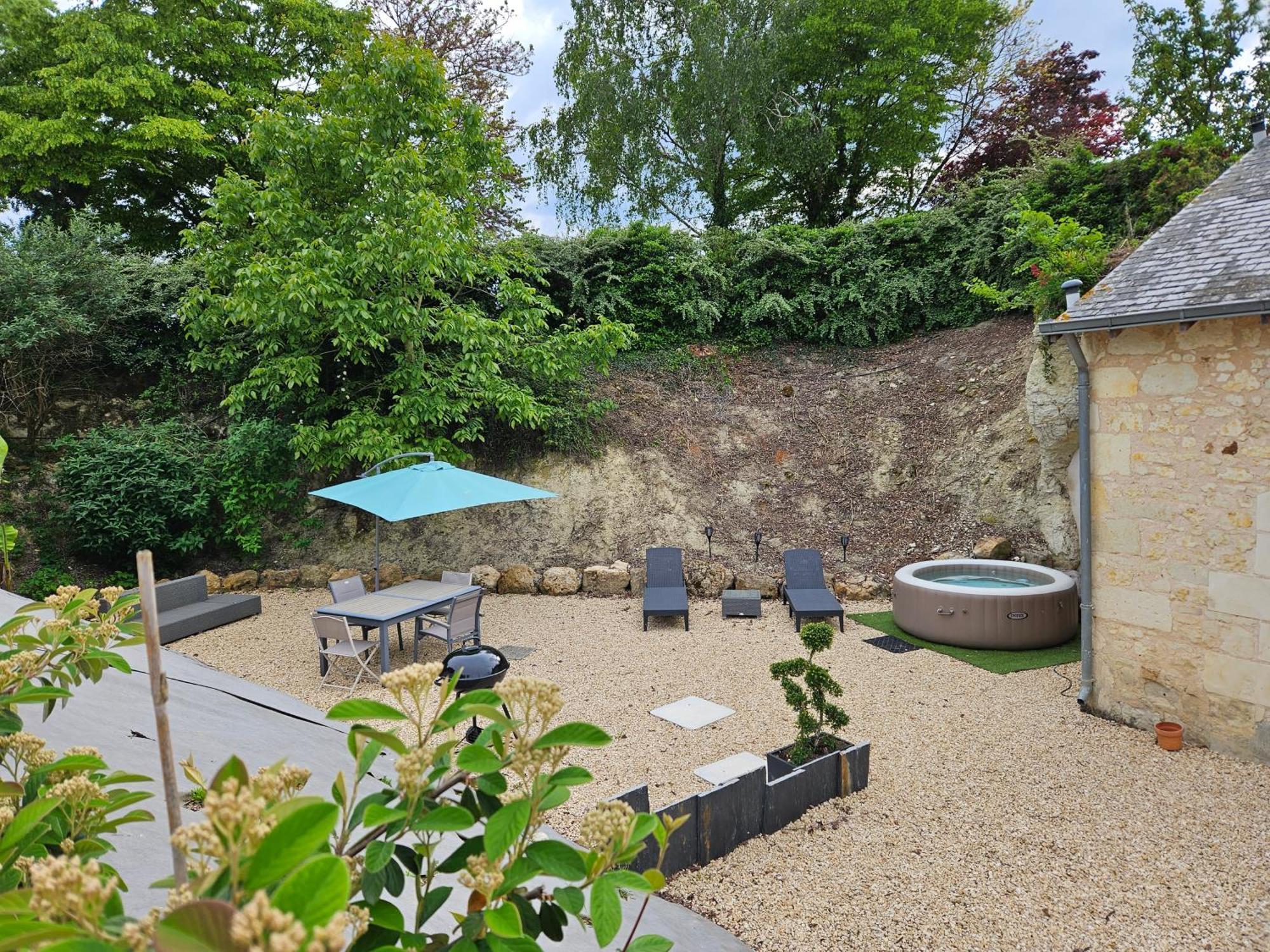 Maison 2-3 Pers Semi-Troglodyte Angers-Saumur Louresse-Rochemenier Exterior photo